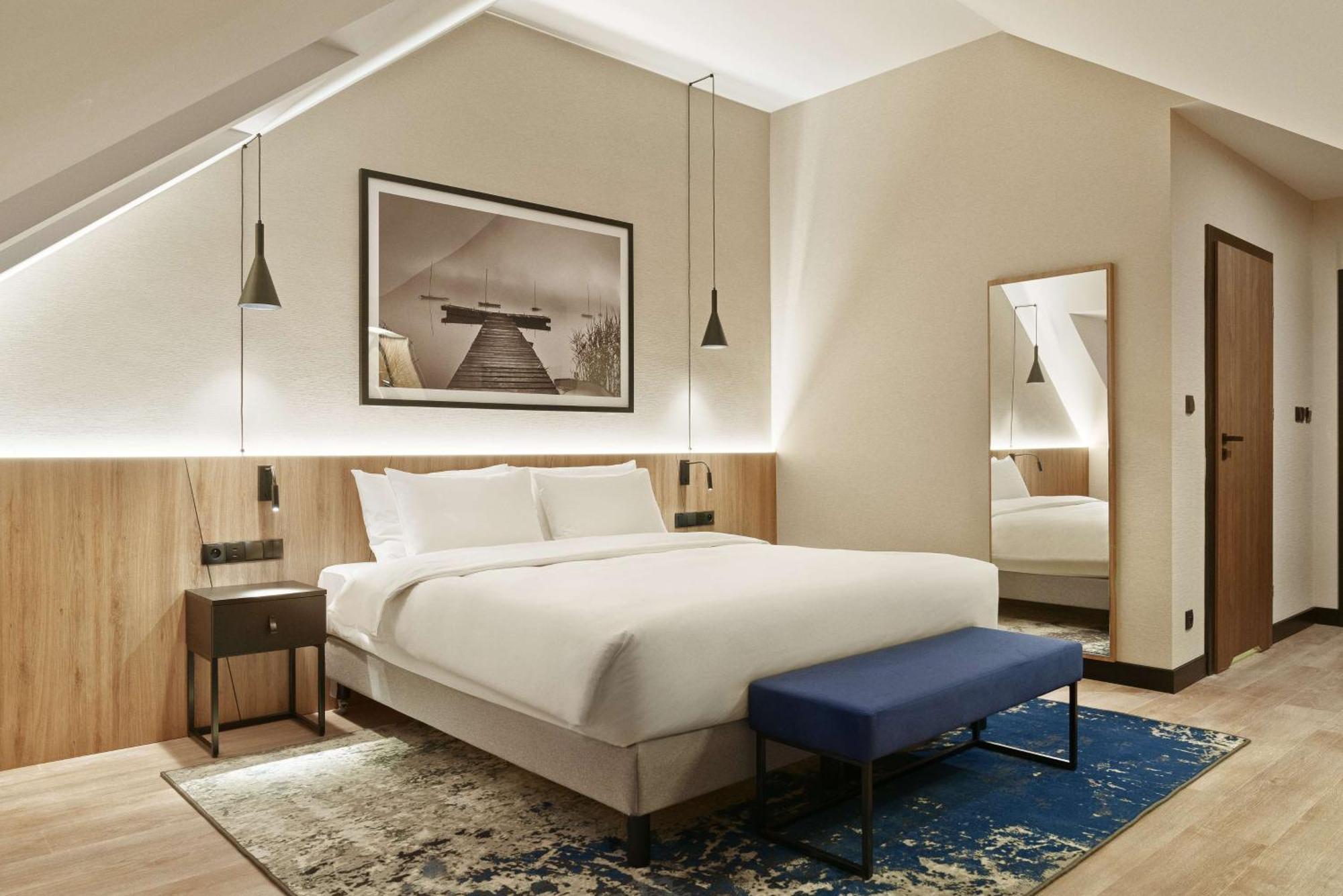 Radisson Blu Resort & Conference Center, Ostroda Mazury Exterior photo A bedroom at the hotel